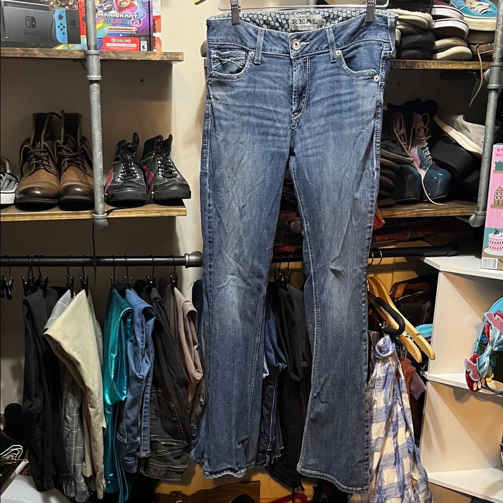 Ariat Women's Boot Cut Jeans - Classic Blue